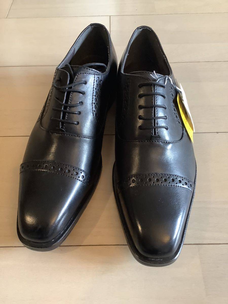 HIROKO KOSKINO men's business shoes gentleman shoes 25. black color Koshino Hiroko 