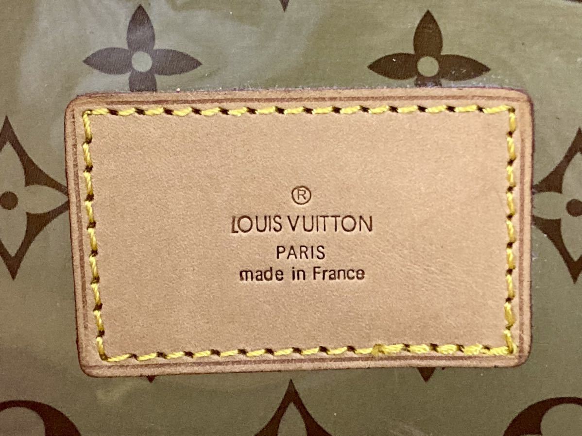 管111651 LOUIS VUITTON ルイヴィトン カバ クルーズ モノグラム トートバッグ ショルダー バッグ ビニールバッグ　プールバッグ_画像6