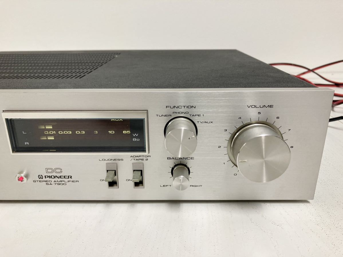 管120213h Pioneer パイオニア プリメイン アンプ SA-7900 ステレオアンプ AMPLIFIER オーディオ機器 音響機器_画像3