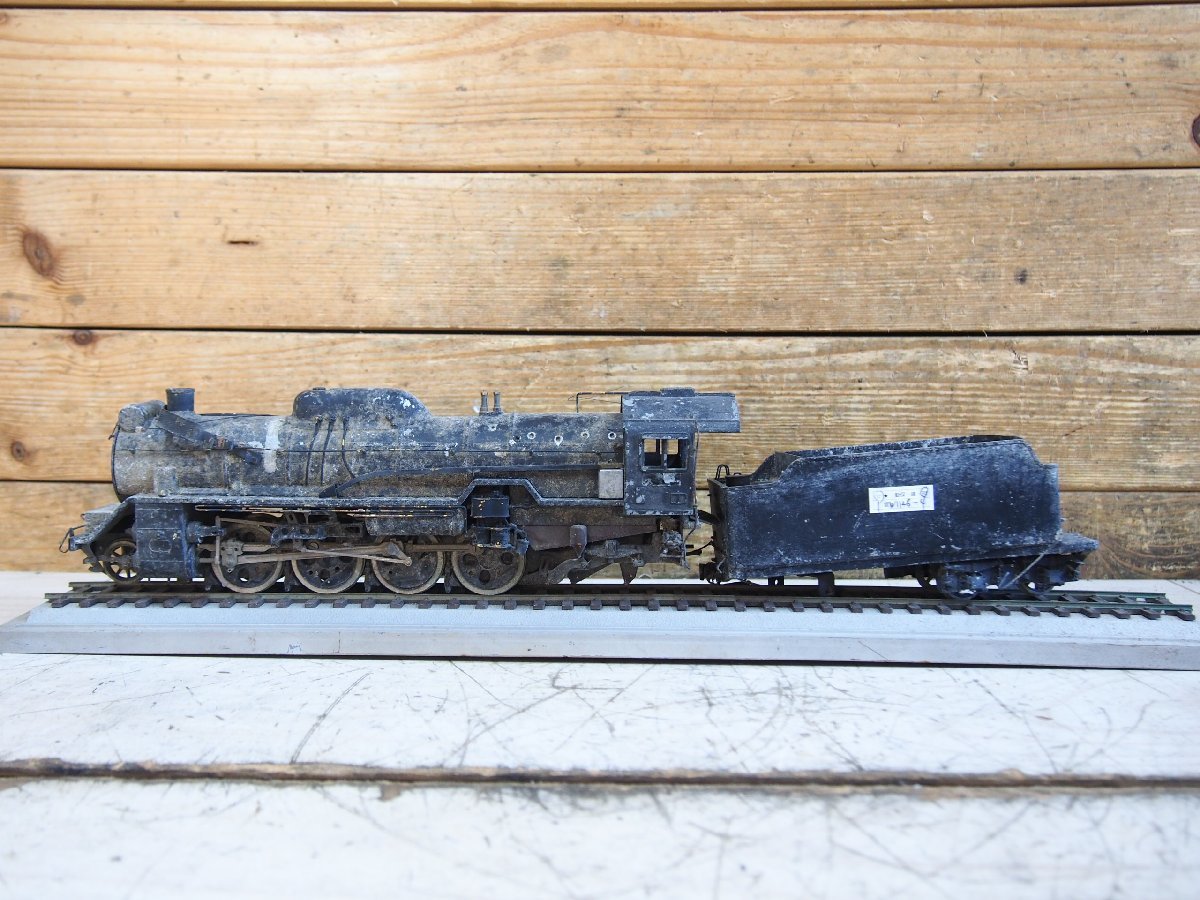 ☆【1W1128-4】 メーカー不明 蒸気機関車模型 D51? D51452 鉄道 鉄道模型 汽車 現状品_画像2