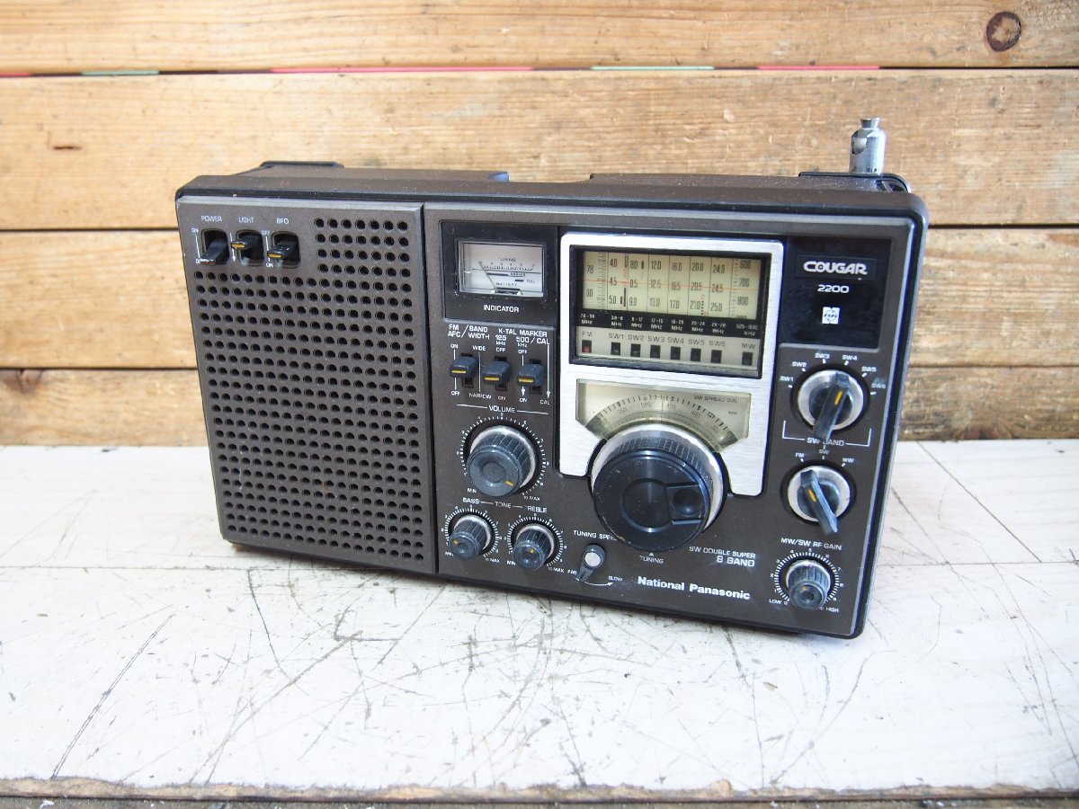 ナショナル PANASONIC ラジオ RF-600 ジャンク - ラジオ
