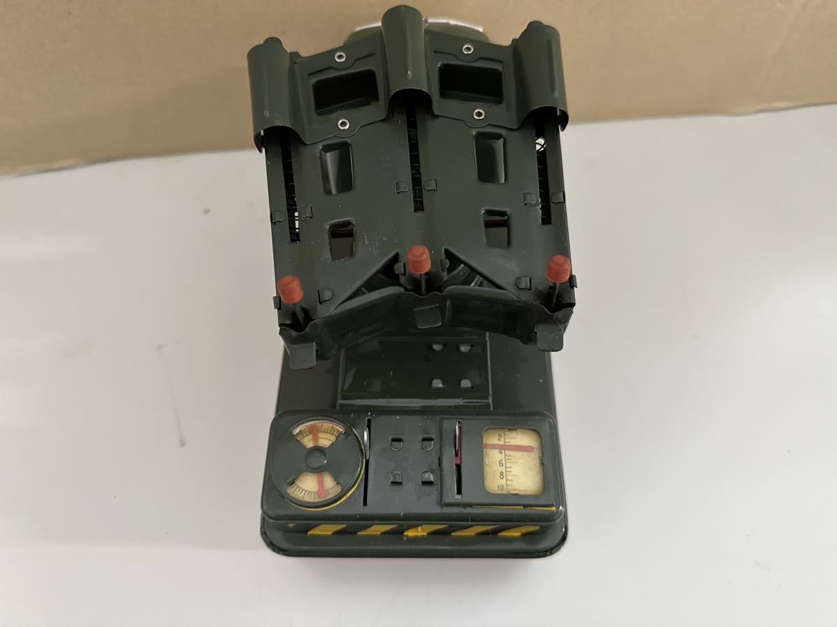 GUIDED MISSILE LAUNCHER U.S.ARMY ブリキ　戦車 アメリカ　軍　箱付　ミサイル欠品_画像6