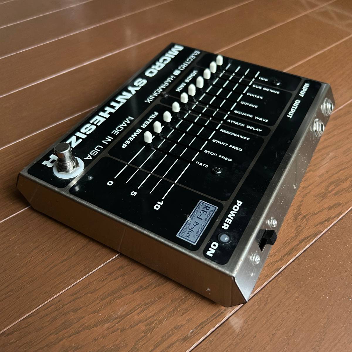 electro-harmonics MICRO SYNTHESIZER 90s reissue RE-J project mod /analog.man big muff エレハモ モディファイ 改造_画像4