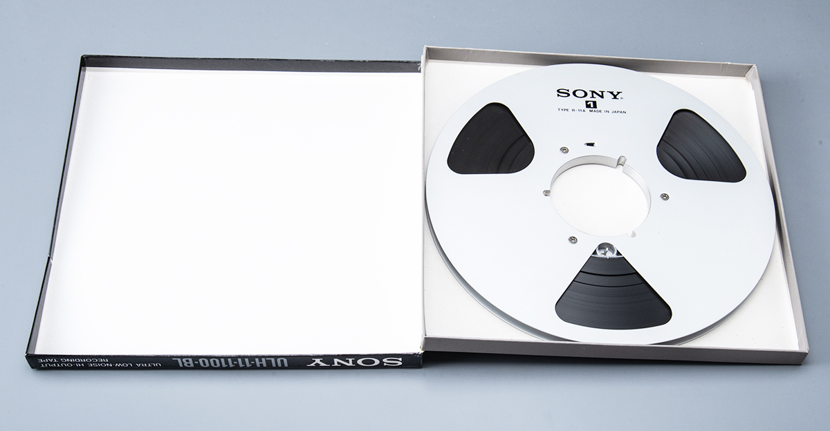 オープンリールテープ（リーダーテープ付き） Sony・ULH-11-1100-BL　3箇セット_画像5