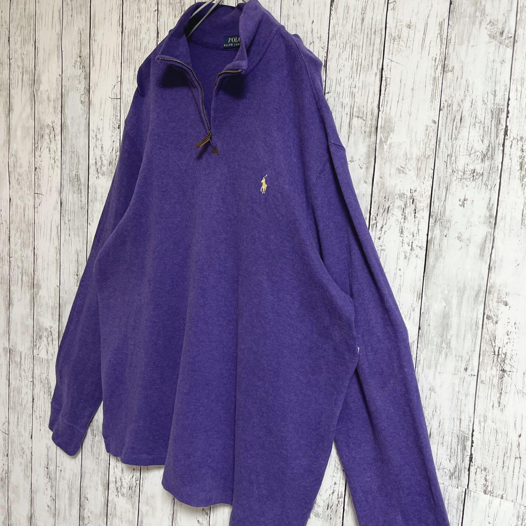 美品 POLO Ralph Lauren ラルフローレン ハーフジップ 美品 POLO Ralph Lauren ラルフローレン ハーフジップ