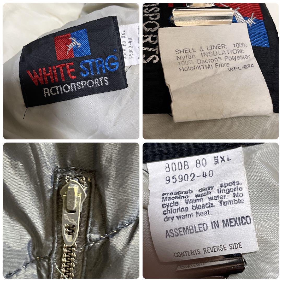 80's WHITE STAG ホワイトスタッグ 中綿入り ナイロンジャケット 80's WHITE STAG ホワイトスタッグ 中綿入り ナイロンジャケット