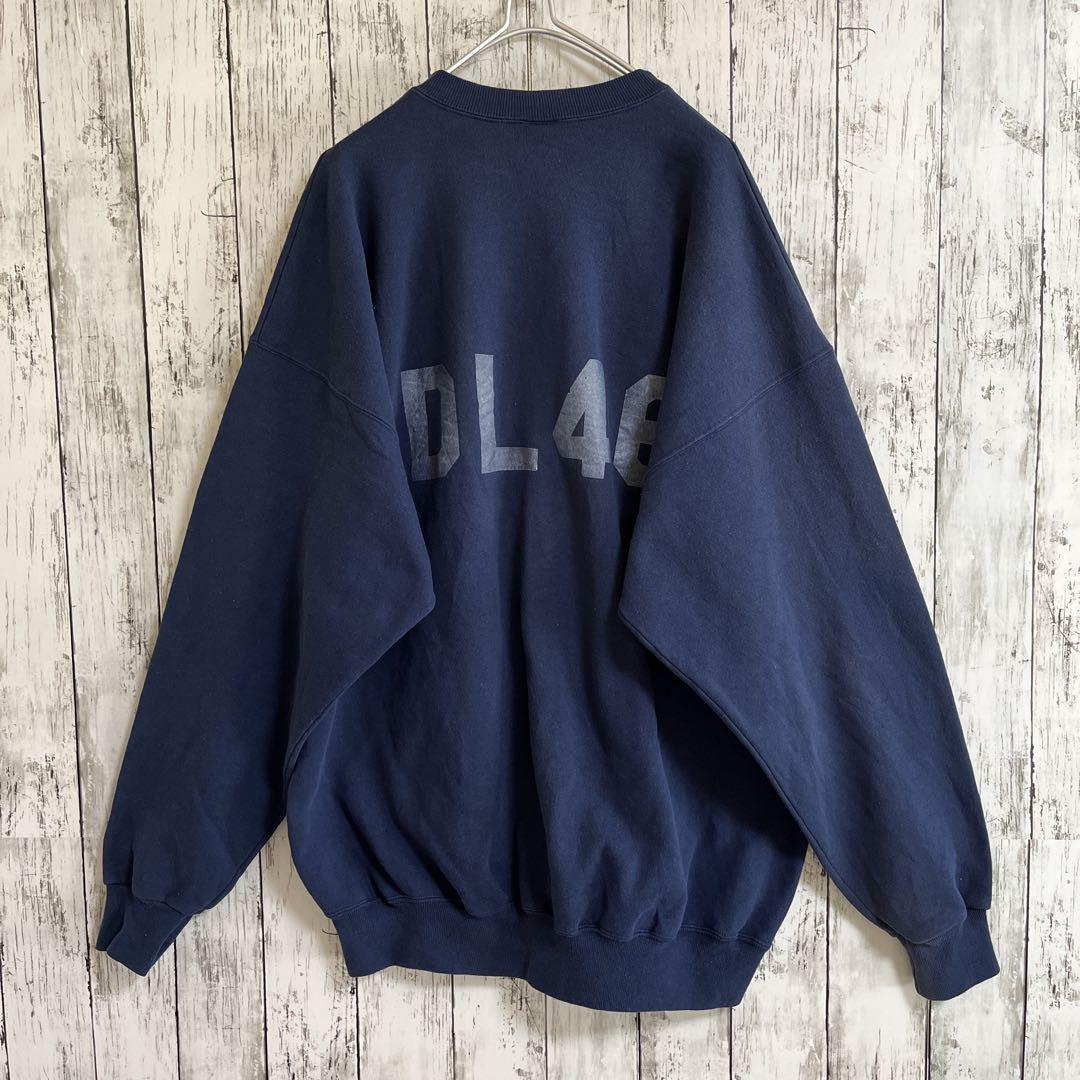 90's Champion チャンピオン NFL スウェット 2XL 紺 両面 90's Champion チャンピオン NFL スウェット 2XL 紺 両面
