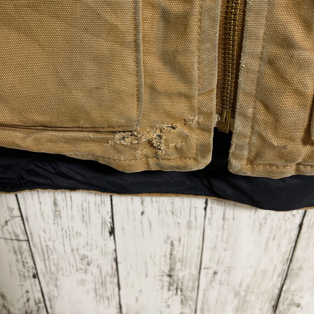 90's carhartt カーハート USA製 ダックベスト XL 茶 ブラウン 90's carhartt カーハート USA製 ダックベスト XL 茶 ブラウン