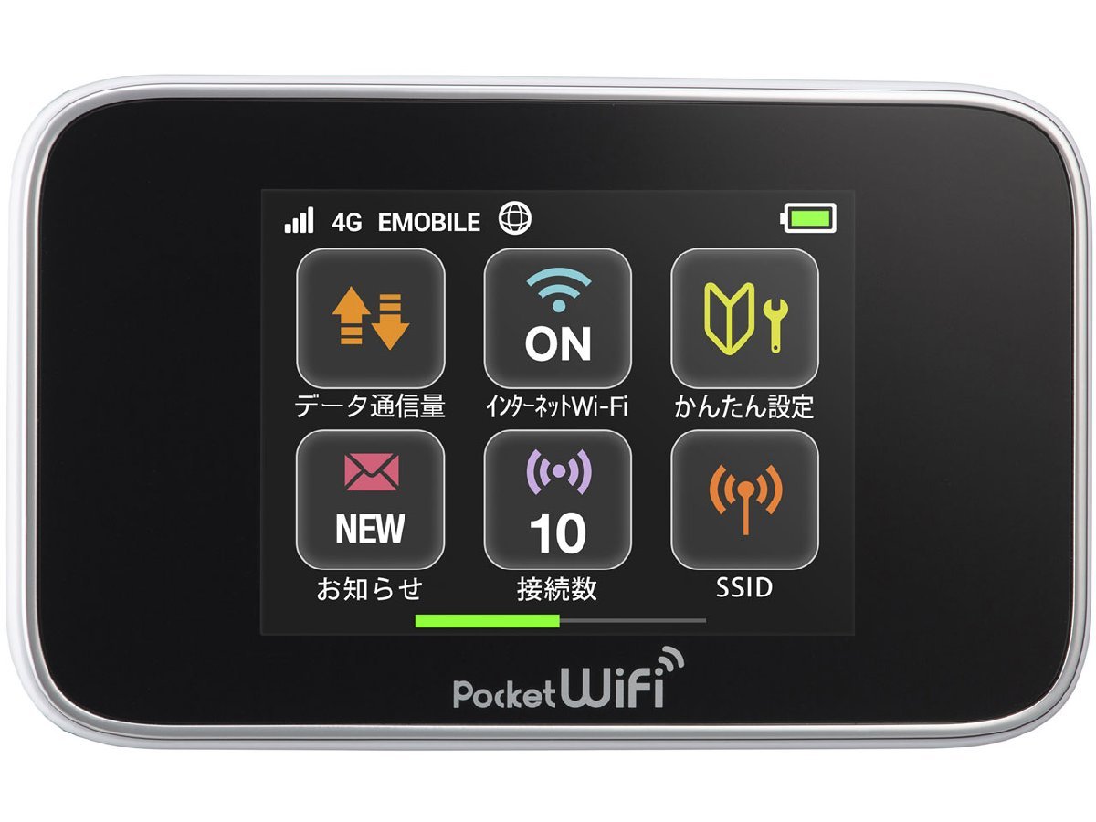 【送料無料★新品】SIMフリー Pocket WiFi GL10P ホワイト モバイル ルーター ポケットWi-Fi 箱付き 標準セット★まとめ買える！！即日発送_画像1