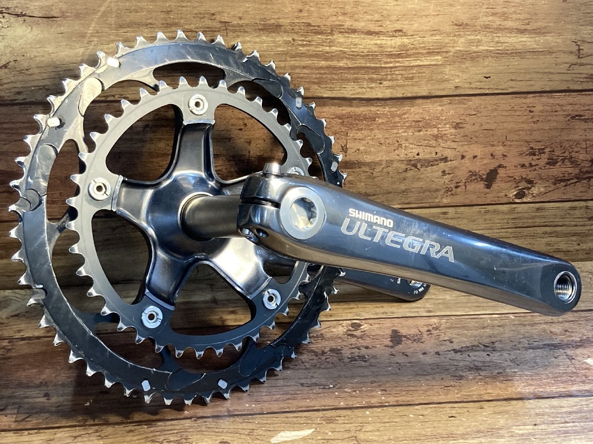 HC137 シマノ SHIMANO アルテグラ ULTEGRA FC-6601 クランクセット 175mm 53/36T_画像5