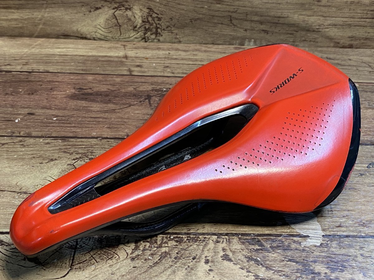 HL001 specialized Specialized S-Works power Power carbon saddle 143mm carbon rail red 