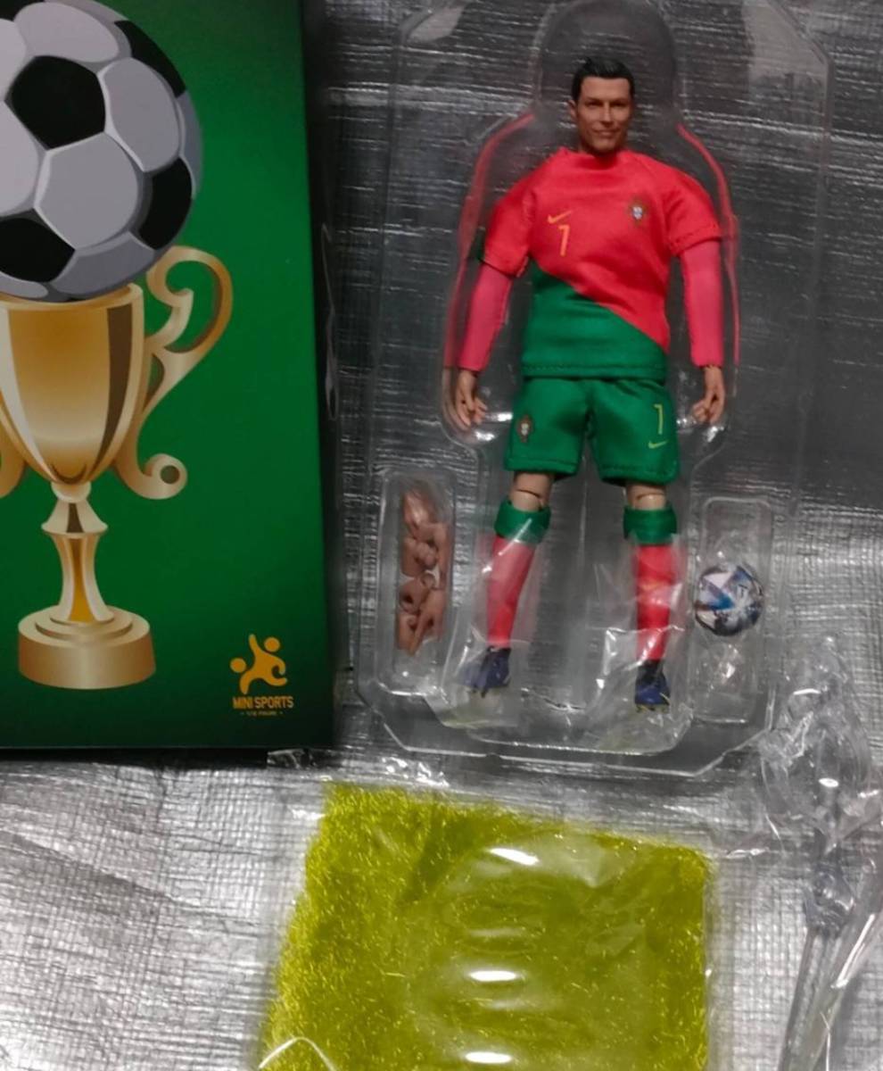 * new goods 1/12 Chris tia-no*ronaudo action figure soccer Portugal representative CHINA-Mini Sports