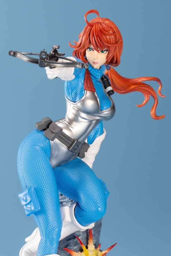 国内正規品 コトブキヤ G.I. JOE美少女 1/7 スカーレット スカイブルー 限定版 塗装済み完成品 山下しゅんや 原型 毒島孝牧 ブスジマックス_見本画像です。