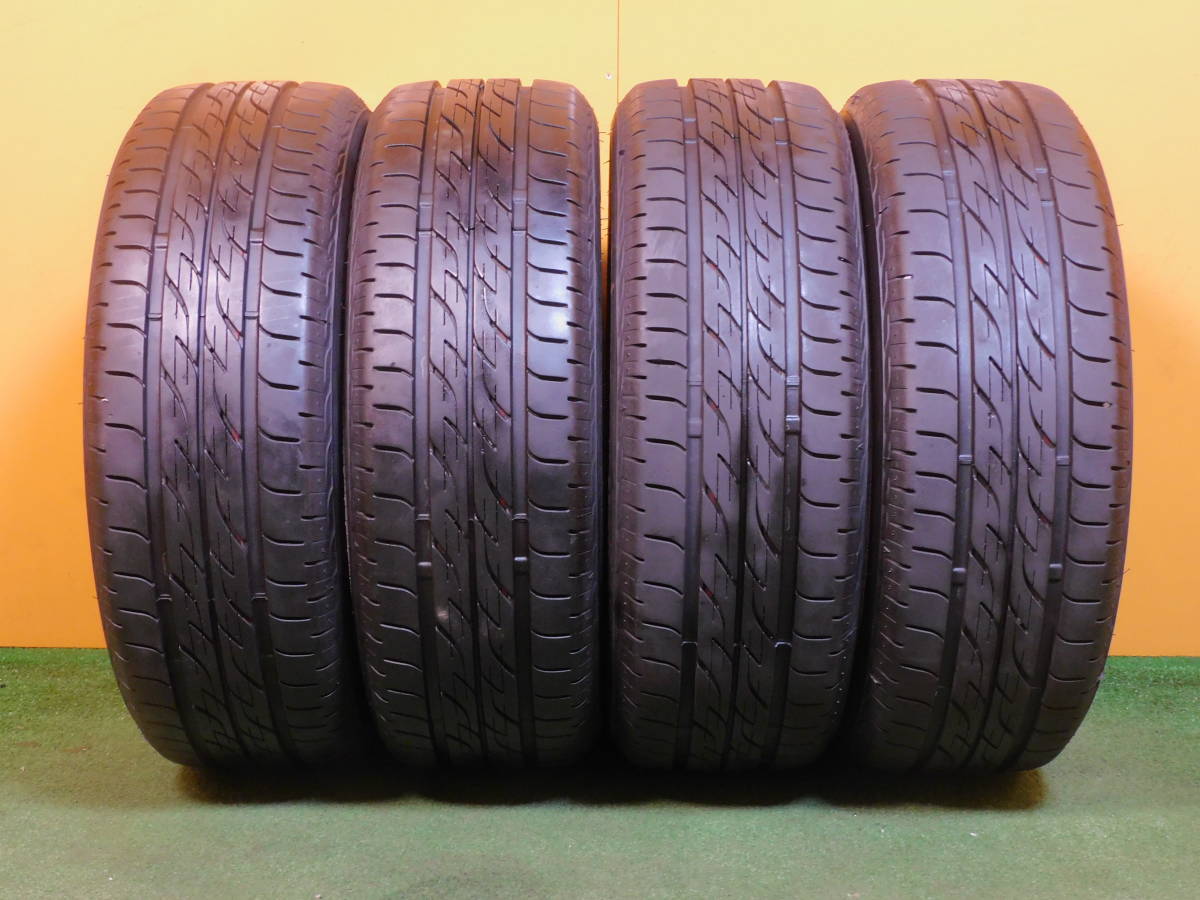 165/55R14 BRIDGESTONE ミラ、アルト、ライフ 製造年2021 4本 ★C866_画像1