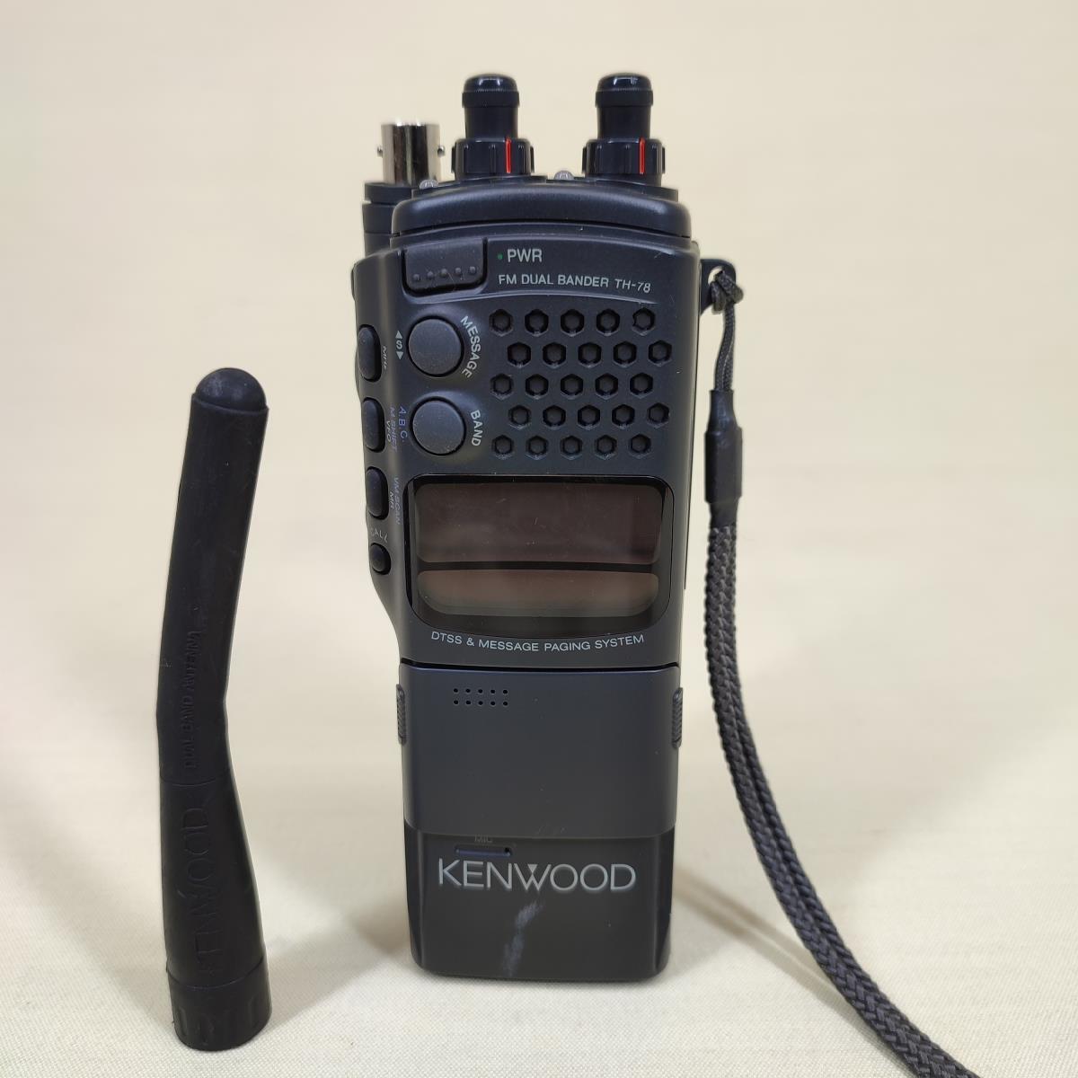 KENWOOD TH-78 144/430 MHz 5W FM デュアルバンド アマチュア無線 