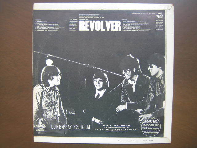 THE BEATLES / REVOLVER★UK初回モノラル盤 TOMORROW NEVER KNOWS 別ミックス マトXEX 605-2 / XEX 606-1_画像2