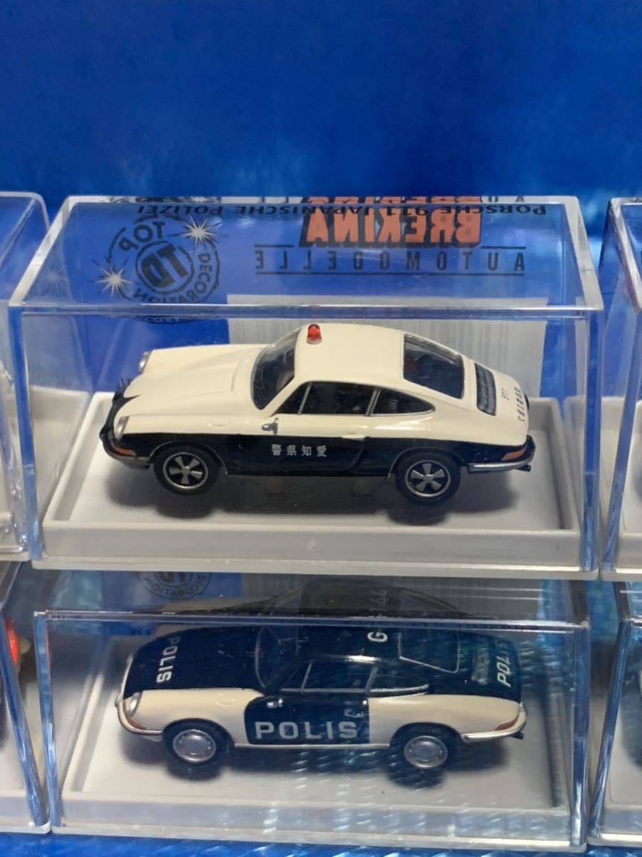 BREKINA ブレキナ 1/87 ポルシェ911ナロー ポリス仕様6種セット_画像4