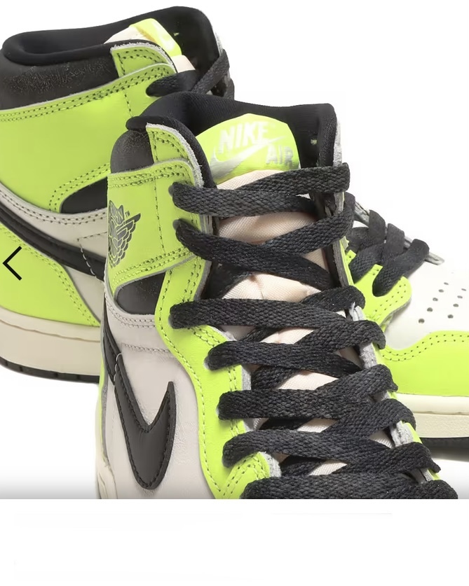 NIKE AIR JORDAN 1 RETRO HIGH OG VOLT ナイキ エア ジョーダン 1 レトロ ハイ ボルト 【新品未使用品！定価半額程度！激安！】_画像8