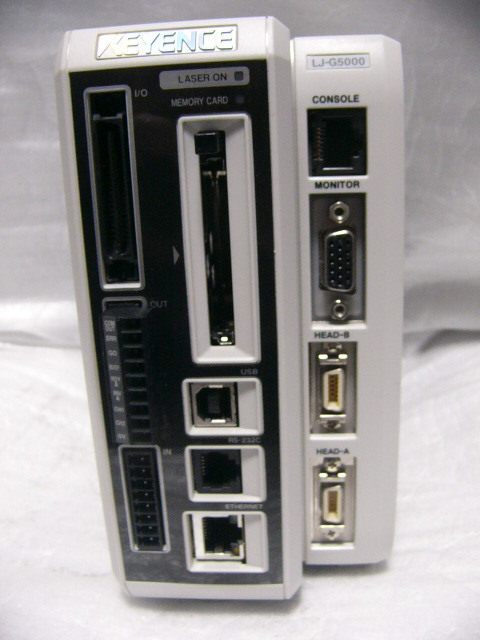 ★動作保証★ KEYENCE LJ-G5000 2次元レーザ変位センサコントローラ工具、DIY用品