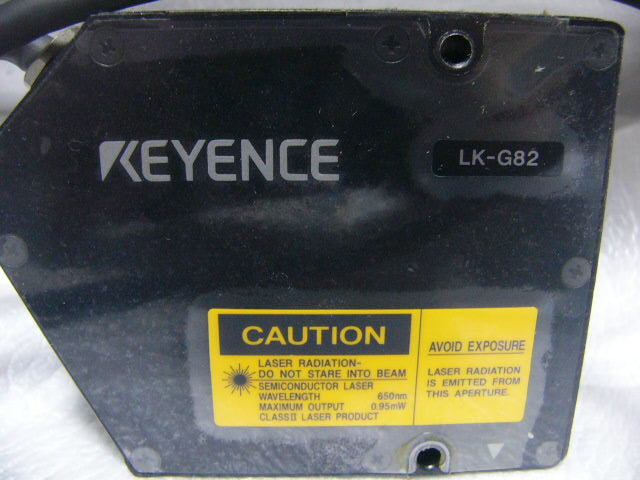 Yahoo!オークション - 動作保証美品 KEYENCE LK-G82 CCDレーザ Yahoo!オークション - 動作保証美品 KEYENCE LK-G82 CCDレーザ