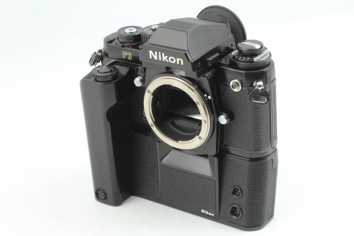 ニコン Nikon F3 フィルムカメラ 一眼レフ ボディ MD-4 モータードライブ シャッター 07J1204_画像6