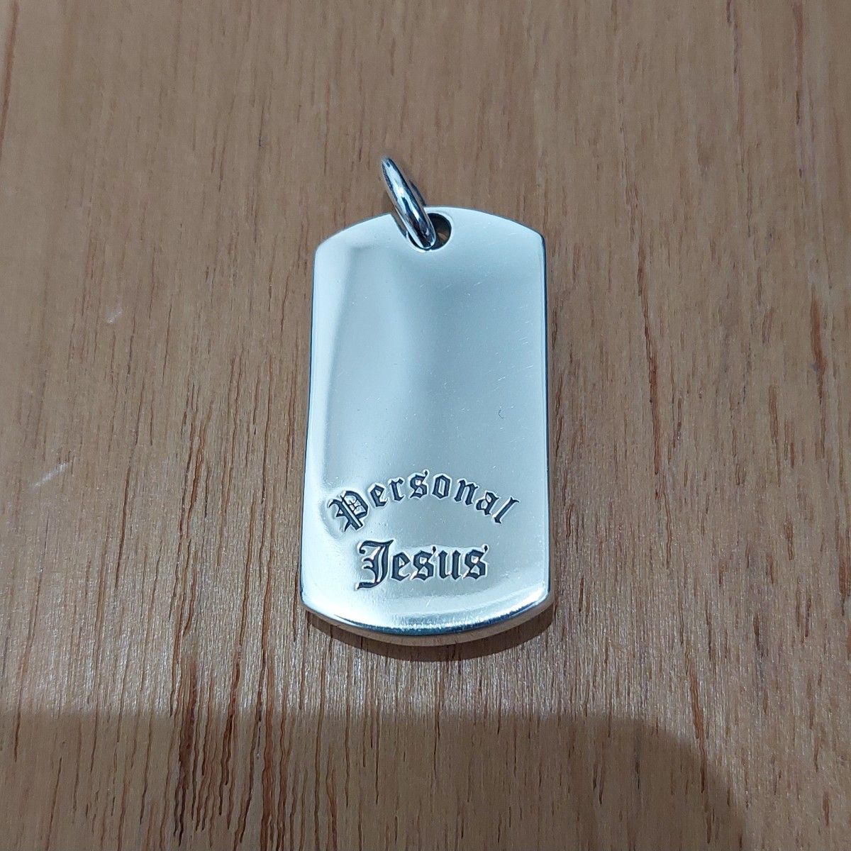 PERSONAL JESUS Wood Dog Tag パーソナルジーザス ウッドドッグタグ 氷室京介