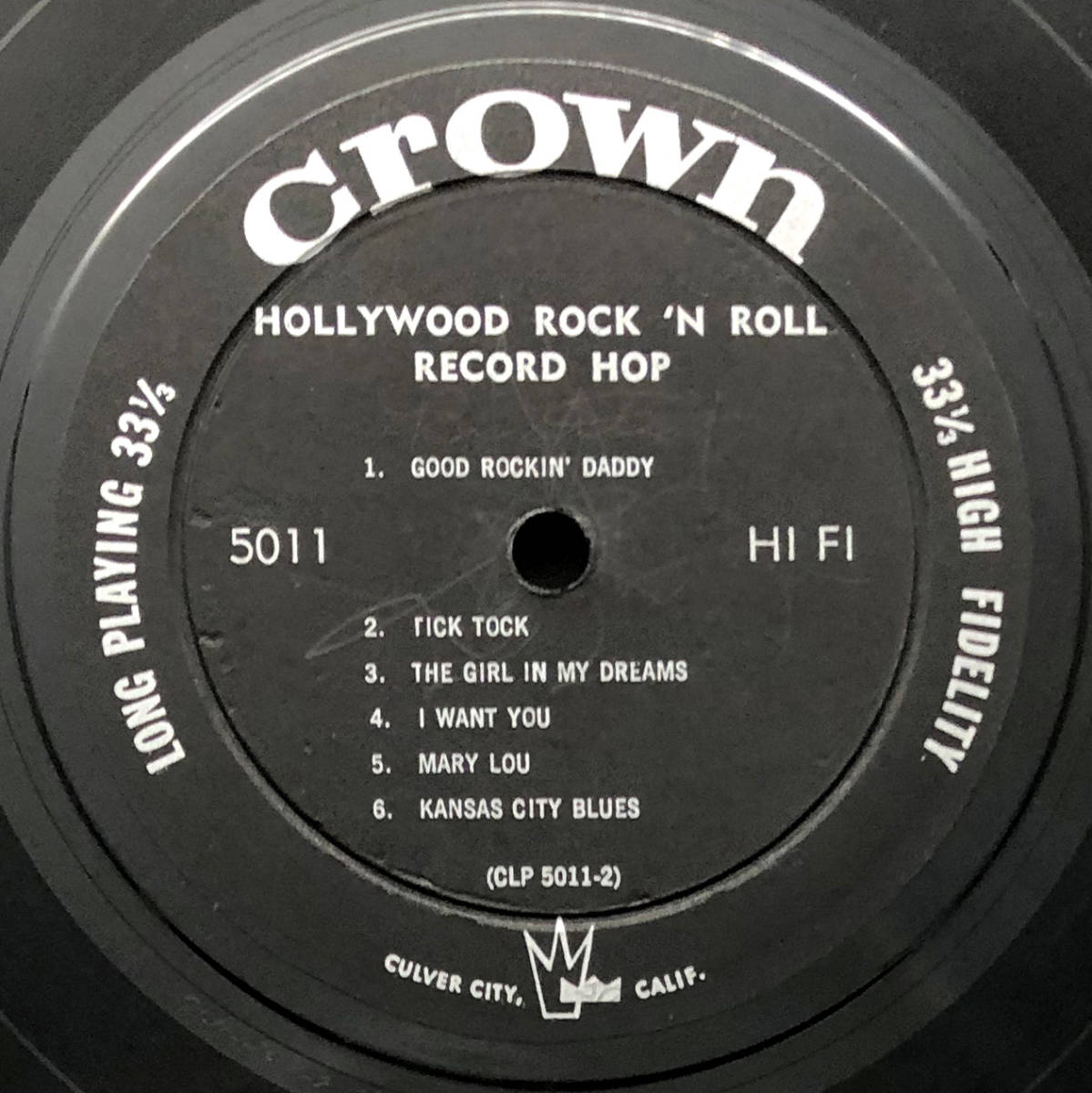 ★US ORIG MONO LP★ETTA JAMES, CADETS, JOE HOUSTON 他/Hollywood Rock 'N Roll Record Hop 1957年 ROCKIN R&B～JUMP BLUES 傑作コンピ_画像4