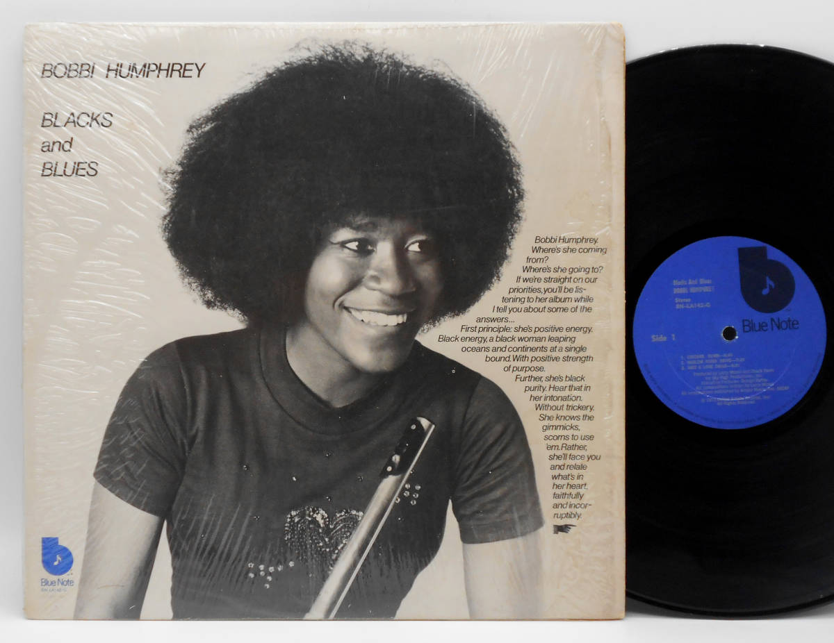 ★US ORIG LP★BOBBI HUMPHREY/Blacks And Blues 1974年 高音圧 レアグルーヴ FREE SOUL人気 Harlem River Drive 収録 COMMONネタ SKY HIGH_画像1