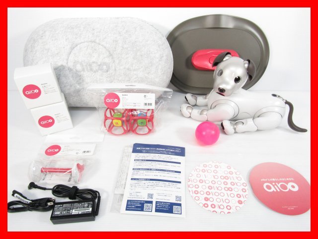 美品 SONY aibo ERS-1000 アイボ ソニー 犬型 ロボット バーチャルペット アイボリーホワイト Ivory White 中古_画像1