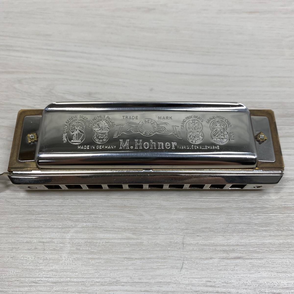 ●【YH-7513】中古品 HOHNER Chromonica ホーナー クロモニカ ハーモニカ 260 ケース付き 管楽器 ハーモニカ【レタパプラス発送可能】_画像3