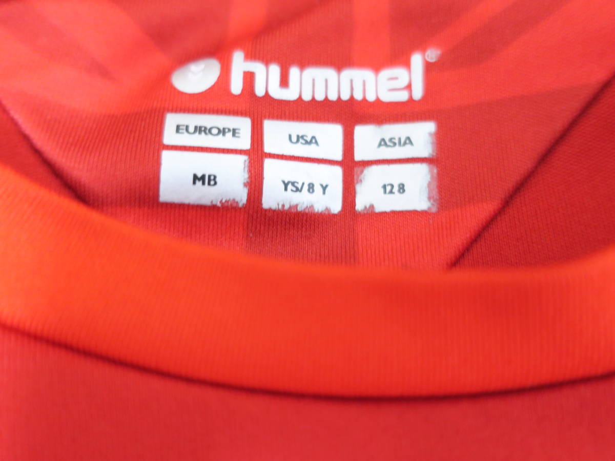 レンジャーズ 19-20 サード ユニフォーム ジュニア 130cm ヒュンメル HUMMEL 送料無料 グラスゴー Rangers サッカー シャツ 赤 レッド_画像3