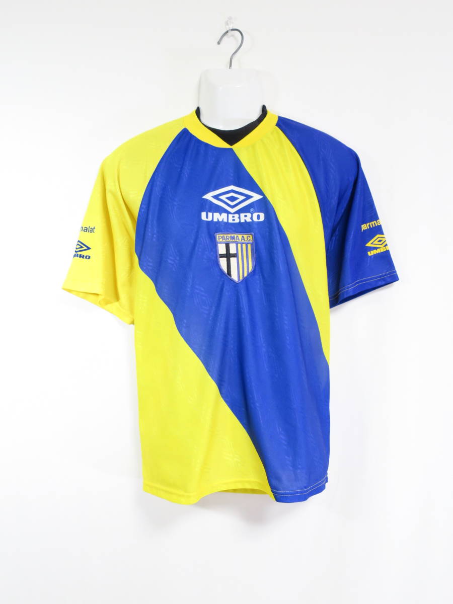 パルマ 91-92 トレーニングシャツ ユニフォーム アンブロ UMBRO PARMA イタリア セリエA サッカーの画像1