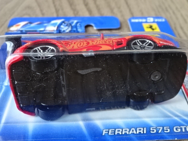 HW Hot WHeeLS FERRARI 575 GTC ホットウィール フェラーリ レッド 赤色 ミニカー ミニチュアカー Toy Car Miniature_画像3