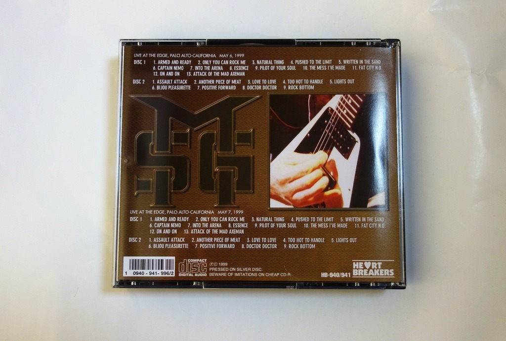 Michael Schenker Group(マイケル・シェンカー・グループ) の [Lights Out In LA 1999] 4CD_画像4