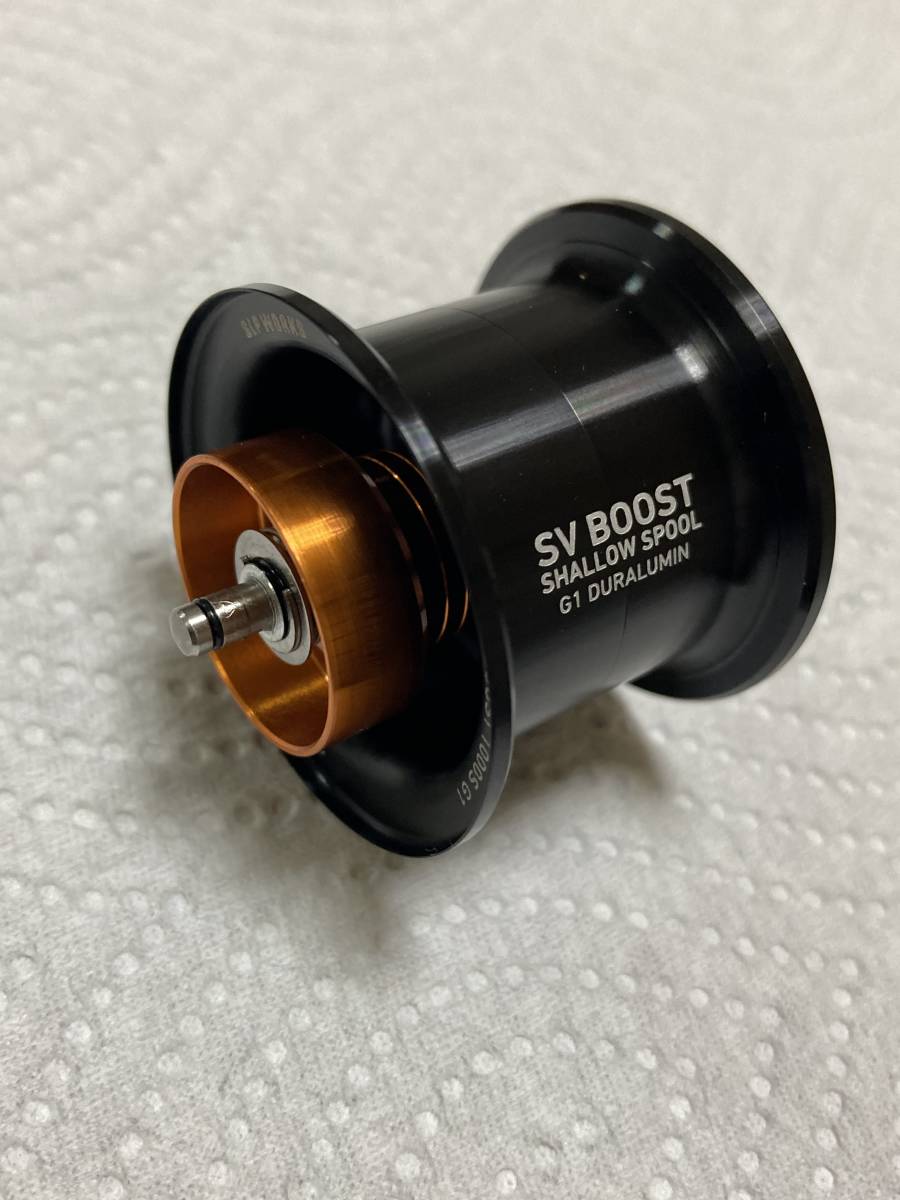 ダイワ DAIWA SLP WORKS RCS SV BOOST 1000S シャロー スプール G1 BK 34㎜ ブースト 極美品 ジリオン SV TW スティーズ SV TW_画像7