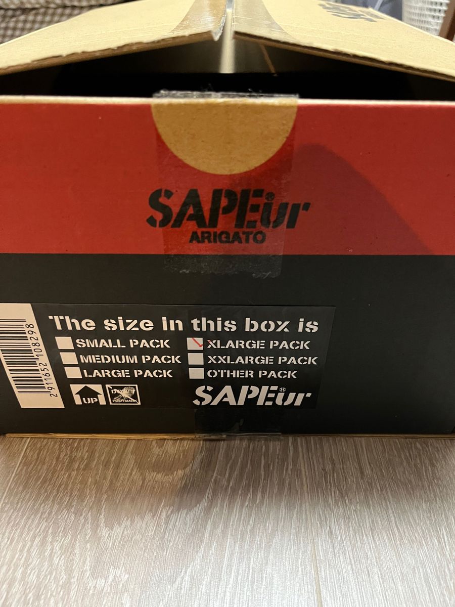 SAPEur サプール 2023 newyear boxfuture pack hoodie スウェット
