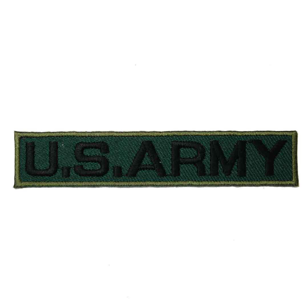 アイロンワッペン US ARMY ミリタリー 軍物 陸軍 アメリカ デザイン 簡単貼り付け アップリケ 刺繍 裁縫 _画像1