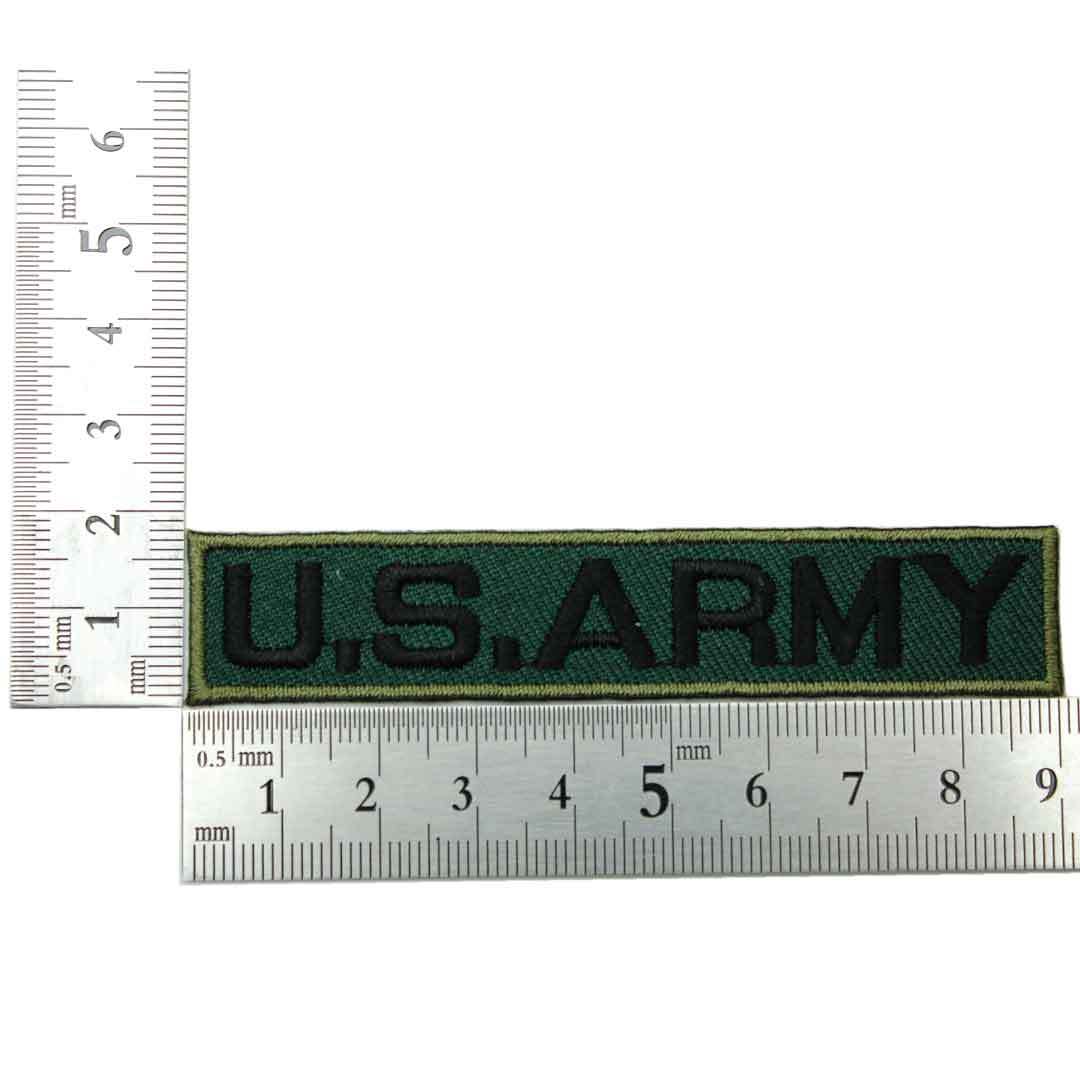 アイロンワッペン US ARMY ミリタリー 軍物 陸軍 アメリカ デザイン 簡単貼り付け アップリケ 刺繍 裁縫 _画像2