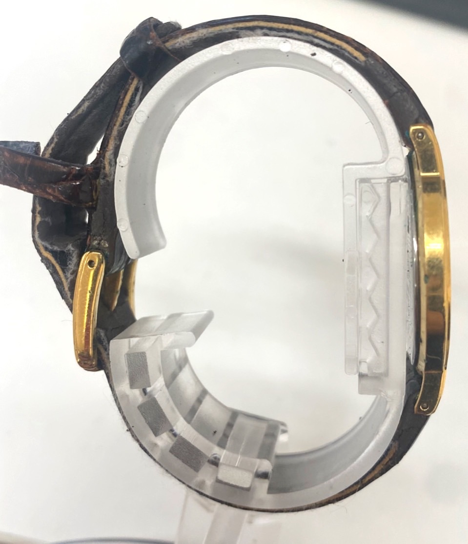 SEIKO セイコー LASSALE ラサール 5A54-0109 腕時計 クォーツ メンズ ラウンドフェイス ゴールド 白文字盤 未稼働 mt111701_画像5