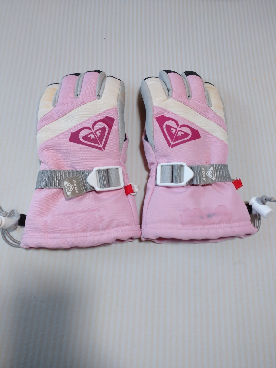 used!ROXY Kids ski glove S size ski, snowboard, snow play 