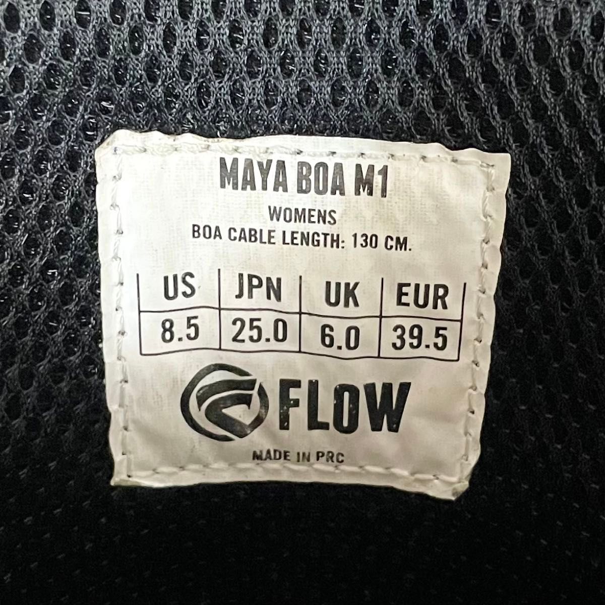 大人気】FLOW フロー MAYA マヤ スノーボード ブーツ BOA 25 0cm