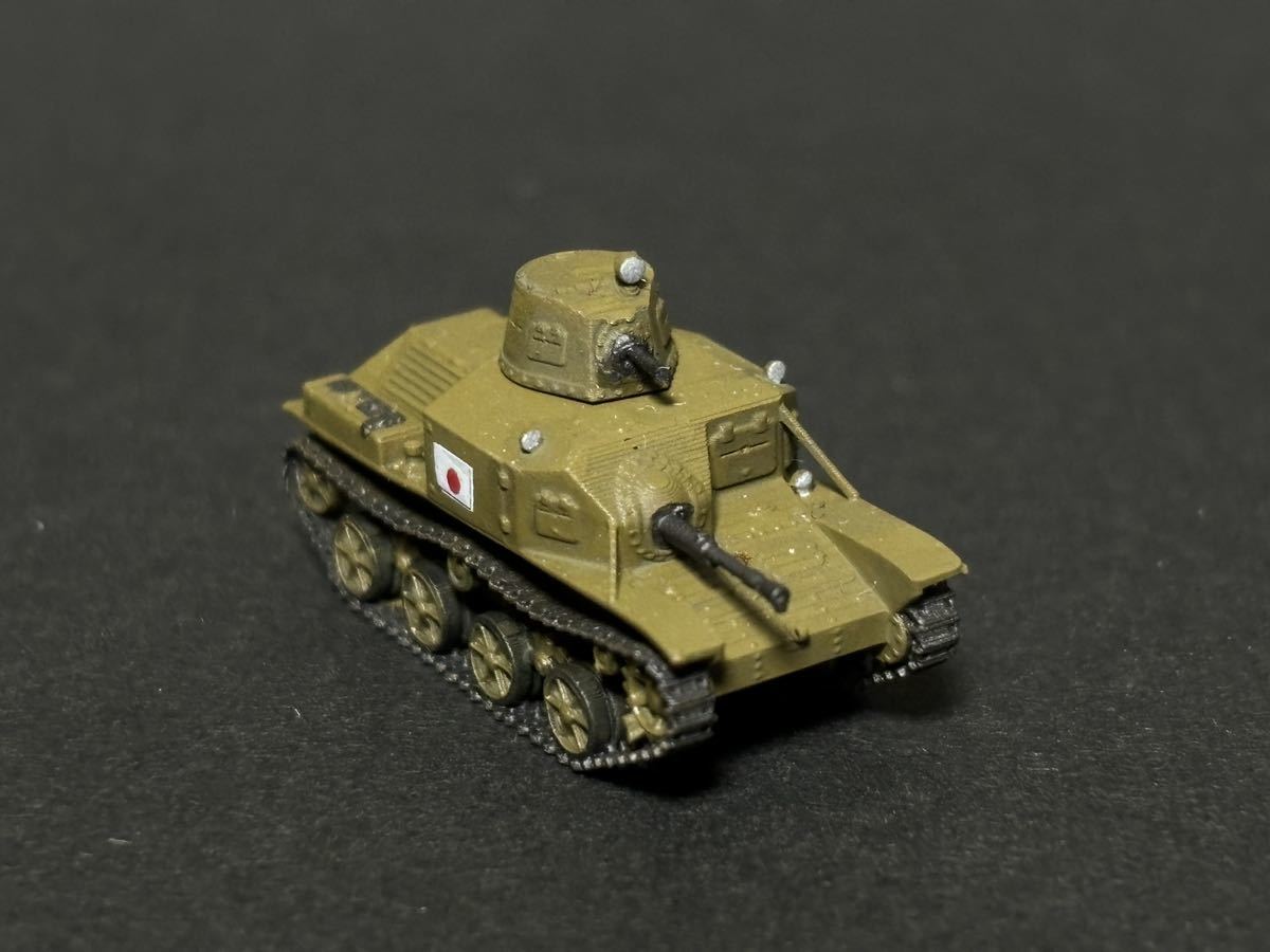 SMV【塗装済完成品】1/144 帝国陸軍 九二式重装甲車 1936年本土東京 単色塗装 WW2 日本【同梱可】ワールドタンク自作Ver_画像3