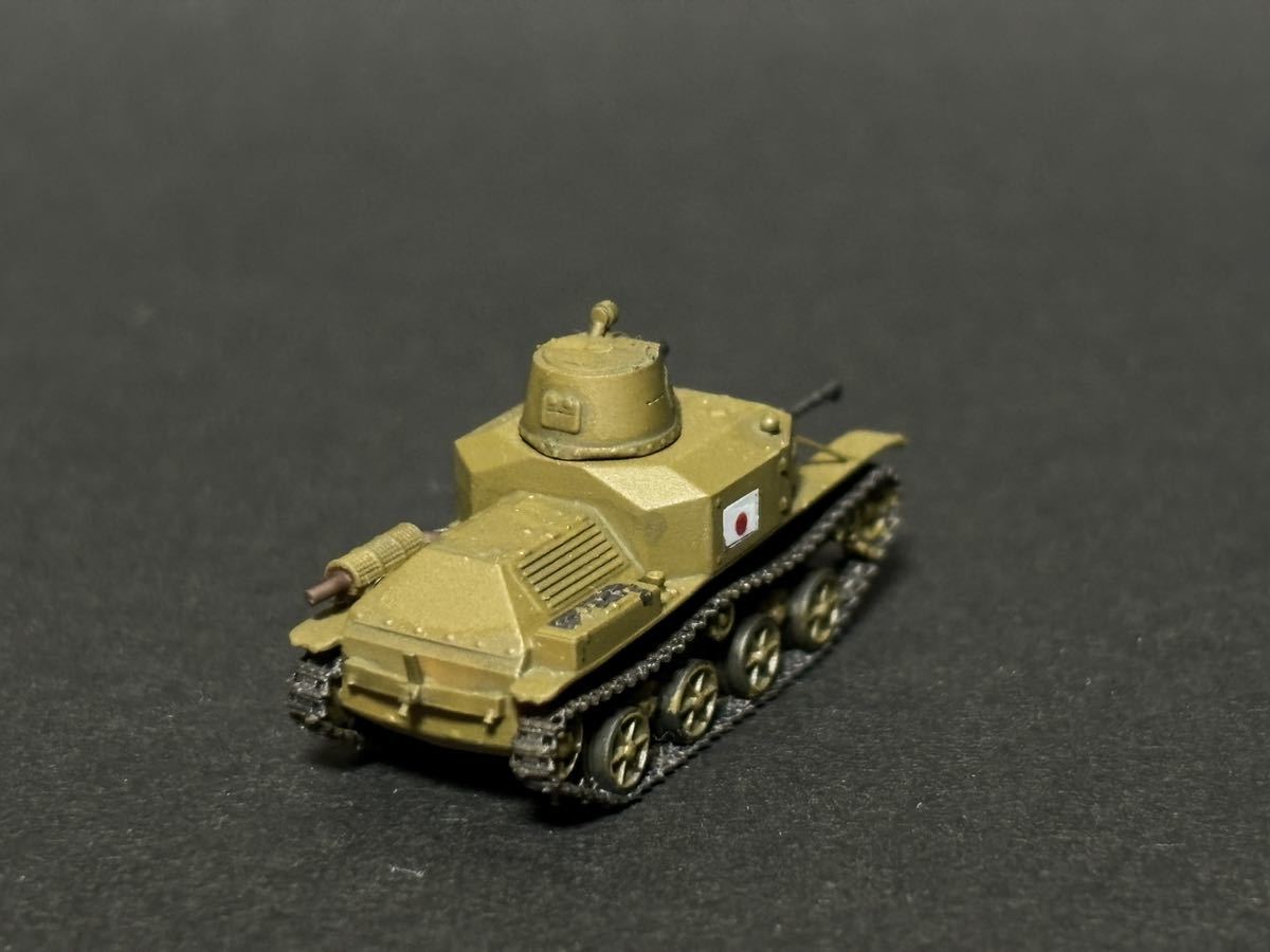 SMV【塗装済完成品】1/144 帝国陸軍 九二式重装甲車 1936年本土東京 単色塗装 WW2 日本【同梱可】ワールドタンク自作Ver_画像8