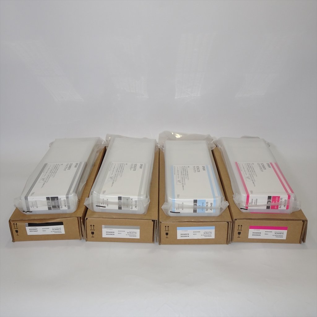 純正 EPSON 8色セット SC9C70/SC9MB70/SC9GR70/SC9VLM70/SC9VM70/SC9LC70/SC9GY70/SC9LGY70 【送料無料】 NO.4303の画像10