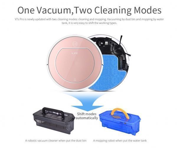 [ free shipping * fastest delivery ]ILIFE V7S PRO robot vacuum cleaner self charge function mop water .. function rose Gold automatic charge [.. issue possible ]