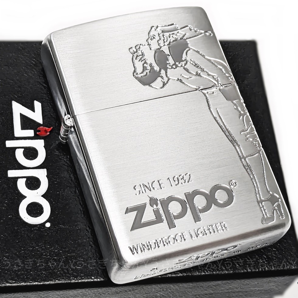 zippo☆2面連続☆ウィンディ☆オールドテイスト☆シルバー☆ジッポ ライター