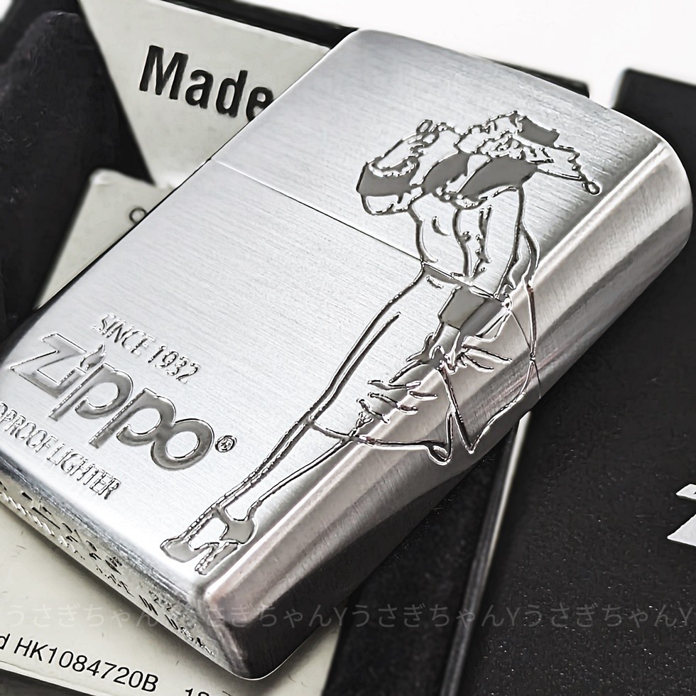 zippo☆2面連続☆ウィンディ☆オールドテイスト☆シルバー☆ジッポ ライター