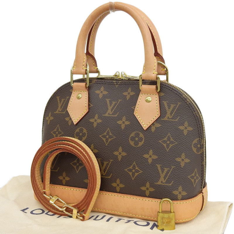 ルイヴィトン LOUIS VUITTON モノグラム アルマBB 2WAYバッグ ハンドバッグ ショルダーバッグ M53152 中古 新入荷 LV1468_画像2