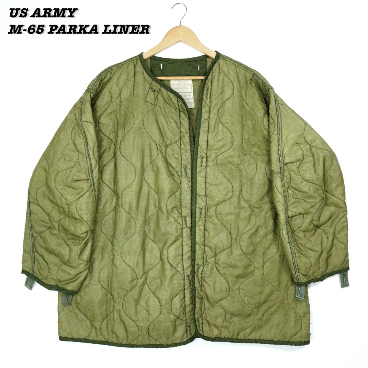 US ARMY M-65 PARKA LINER 1976s MEDIUM 304172 Vintage US ARMY M-65 PARKA LINER 1976s MEDIUM 304172 Vintage
