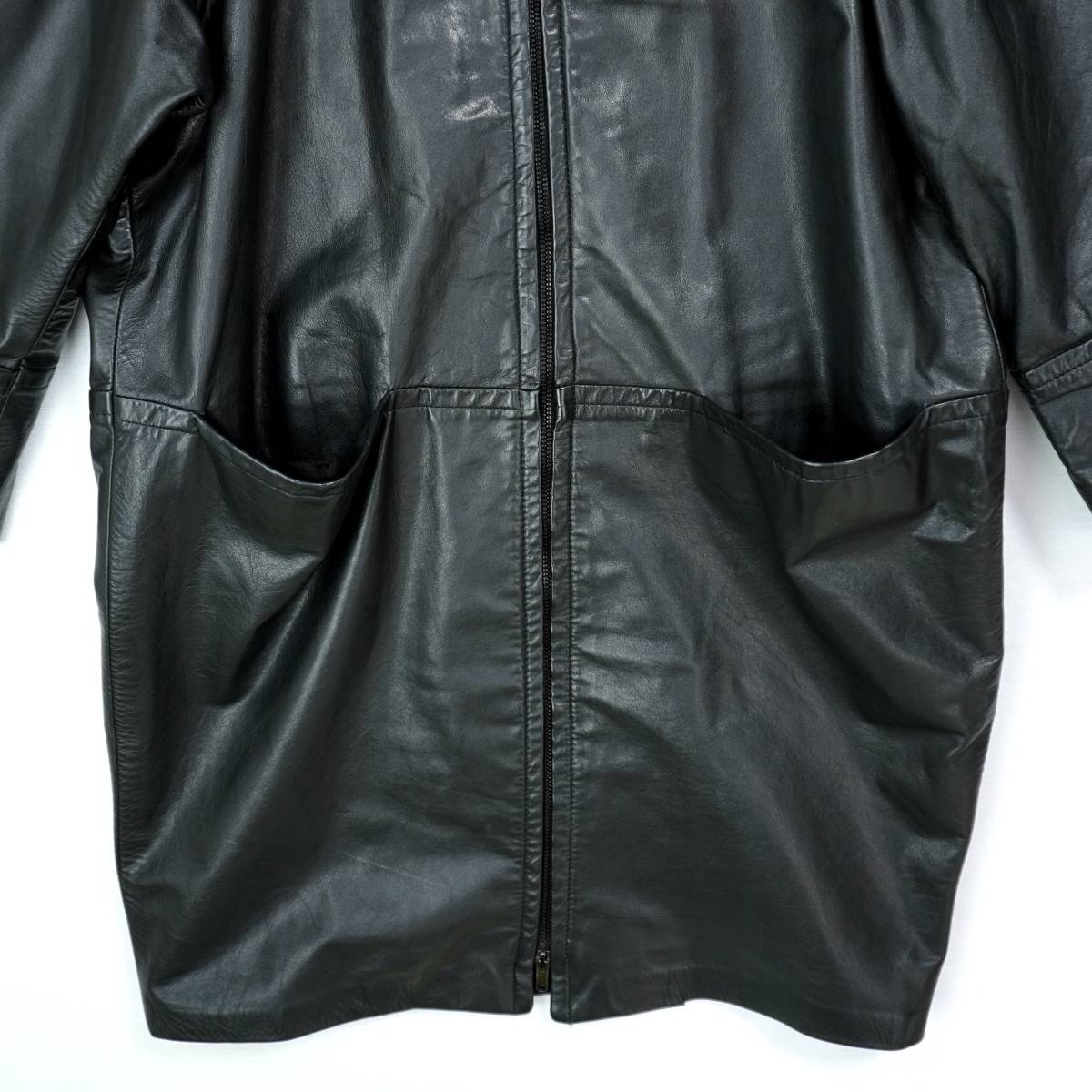 NORTHSIDE LEATHER COAT 1980s SMALL 304186 UNIONMADE Vintage レザーコート 1980年代 本革 ユニオンメイド ヴィンテージ 1980年代_画像5